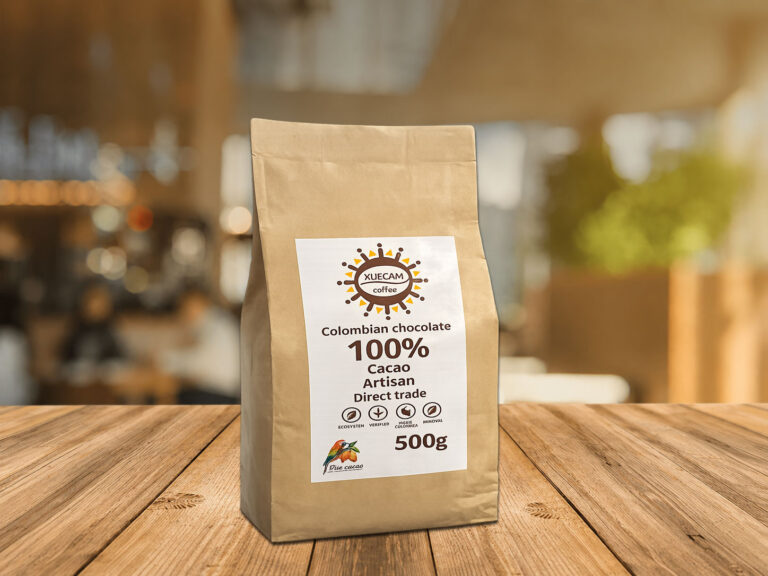 100% Colombian Cacao (500g) – Pure Artisan Chocolate